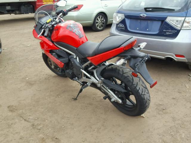 JKAEXEC139DA23746 - 2009 KAWASAKI EX650 C 红色 照片 3