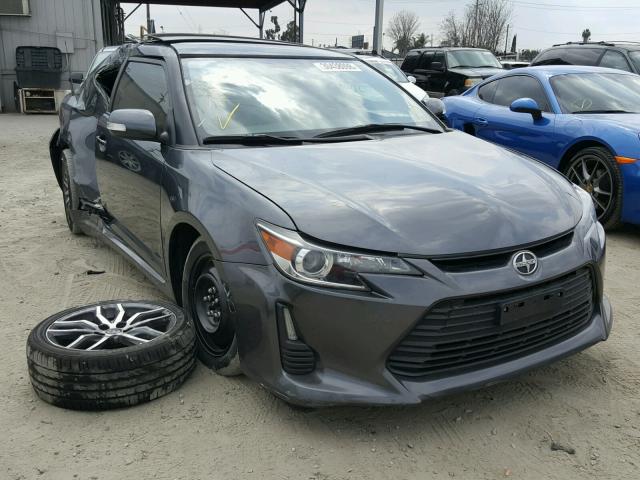 JTKJF5C70E3073439 - 2014 TOYOTA SCION TC GRAY photo 1