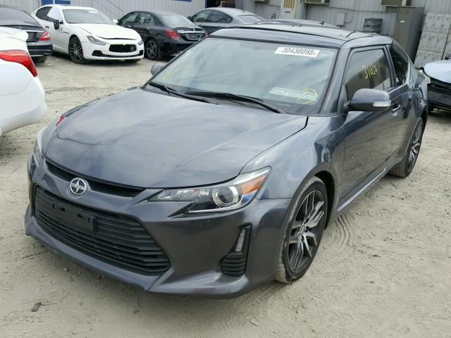 JTKJF5C70E3073439 - 2014 TOYOTA SCION TC 灰色 照片 2