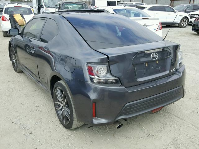 JTKJF5C70E3073439 - 2014 TOYOTA SCION TC 灰色 照片 3