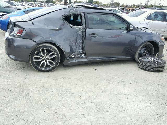 JTKJF5C70E3073439 - 2014 TOYOTA SCION TC 灰色 照片 9