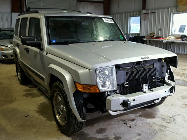 1J8HG48N76C188814 - 2006 JEEP COMMANDER ვერცხლისფერი ფოტო 1
