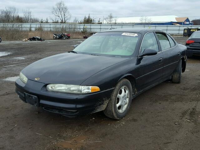 1G3WS52K5WF310442 - 1998 OLDSMOBILE INTRIGUE G BLACK photo 2