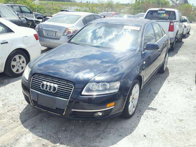 WAUDG74F45N085338 - 2005 AUDI A6 3.2 QUA BLUE photo 2