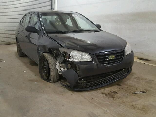 KMHDU46DX7U135766 - 2007 HYUNDAI ELANTRA GL BLACK photo 1