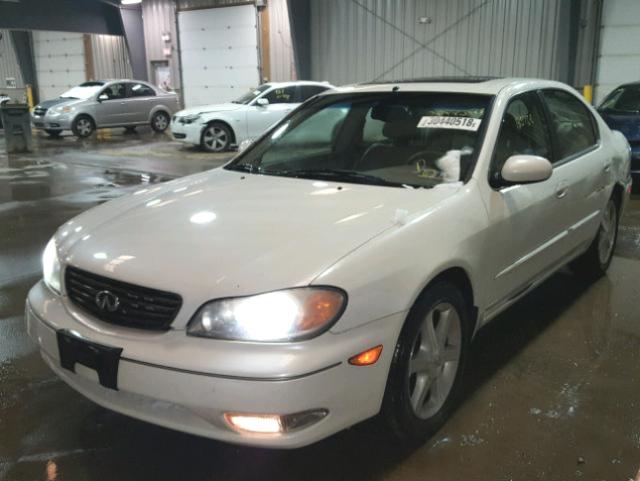 JNKDA31A73T103490 - 2003 INFINITI I35 WHITE photo 2