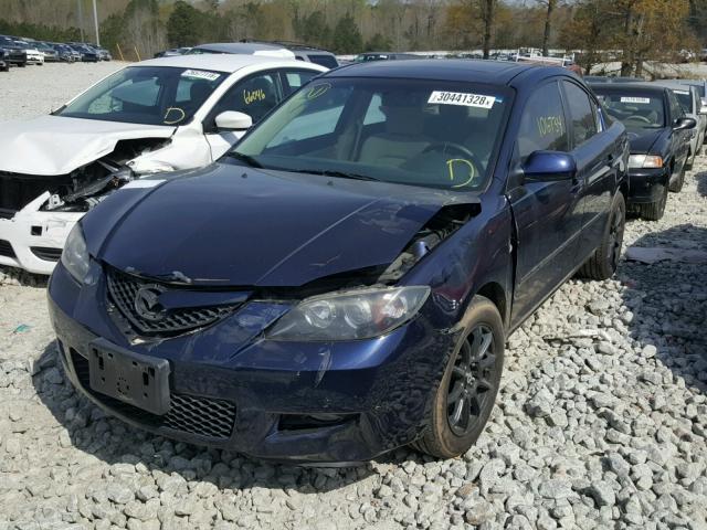 JM1BK32F681141229 - 2008 MAZDA 3 I BLUE photo 2