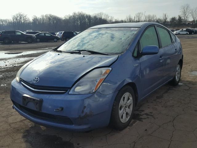 JTDKB20U077691145 - 2007 TOYOTA PRIUS BLUE photo 2