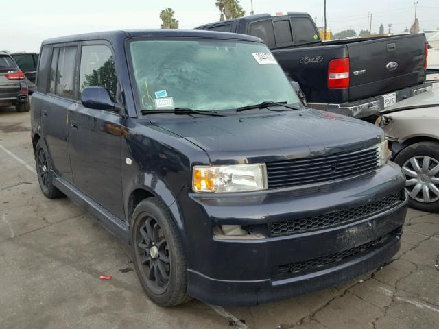 JTLKT334840157527 - 2004 TOYOTA SCION XB BLUE photo 1