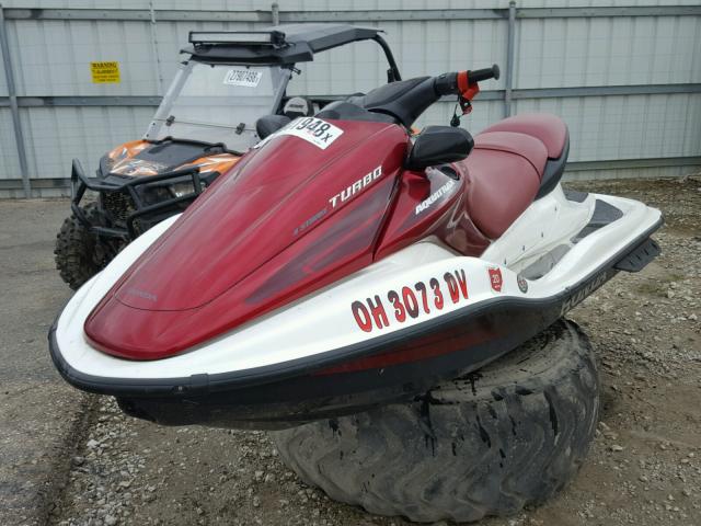 HPSE0755B505 - 2005 HONDA JET SKI MAROON photo 2