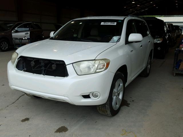 JTEDS42A382057099 - 2008 TOYOTA HIGHLANDER WHITE photo 2