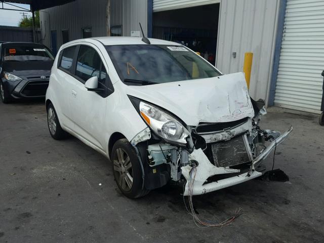 KL8CB6S90FC808564 - 2015 CHEVROLET SPARK LS WHITE photo 1