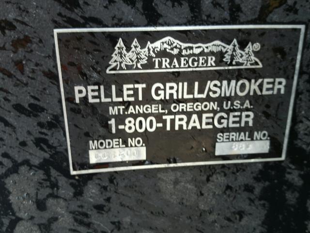 883 - 2011 TRAG GRILL BLACK photo 10