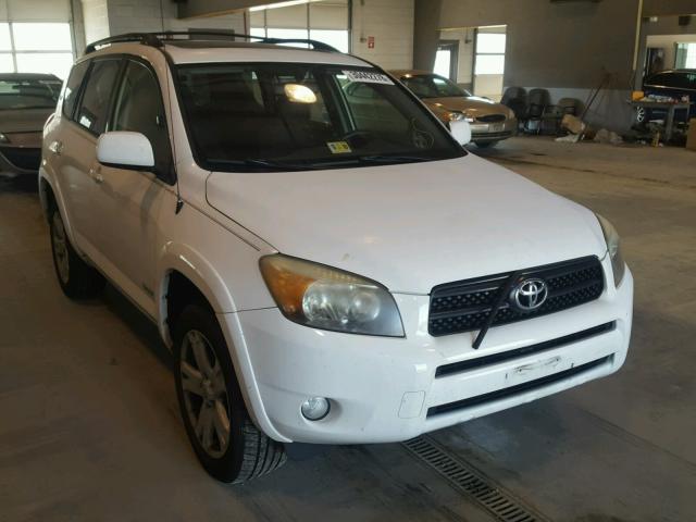 JTMZD32V576030852 - 2007 TOYOTA RAV4 SPORT WHITE photo 1