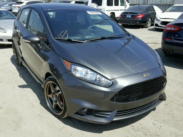 3FADP4GX2GM136098 - 2016 FORD FIESTA ST GRAY photo 1