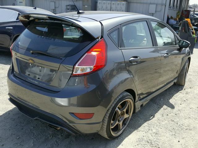 3FADP4GX2GM136098 - 2016 FORD FIESTA ST GRAY photo 4