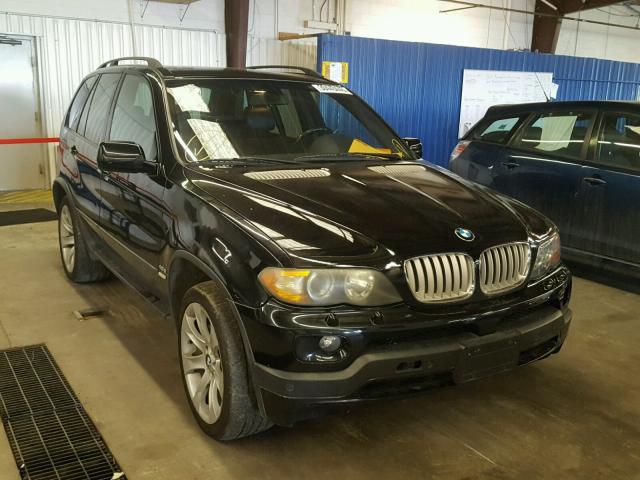 5UXFA93585LE82338 - 2005 BMW X5 4.8IS BLACK photo 1