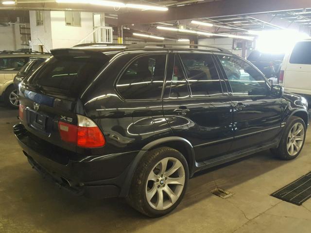 5UXFA93585LE82338 - 2005 BMW X5 4.8IS BLACK photo 4