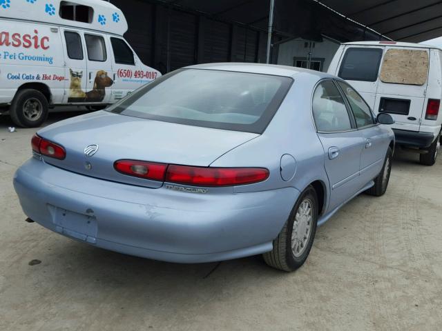 1MEFM50U2WA613365 - 1998 MERCURY SABLE GS BLUE photo 4