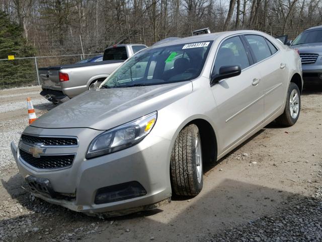 1G11A5SA4DF250325 - 2013 CHEVROLET MALIBU LS თაფლისფერი ფოტო 2