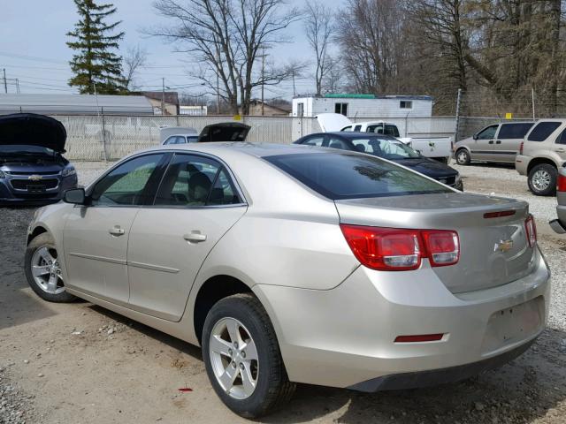 1G11A5SA4DF250325 - 2013 CHEVROLET MALIBU LS თაფლისფერი ფოტო 3