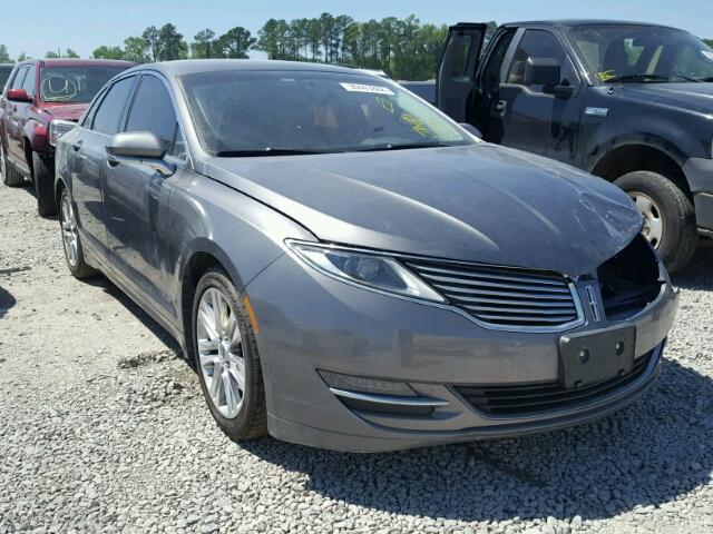 3LN6L2G92ER832668 - 2014 LINCOLN MKZ GRAY photo 1