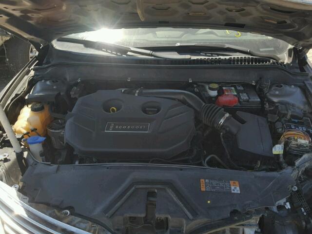 3LN6L2G92ER832668 - 2014 LINCOLN MKZ GRAY photo 7