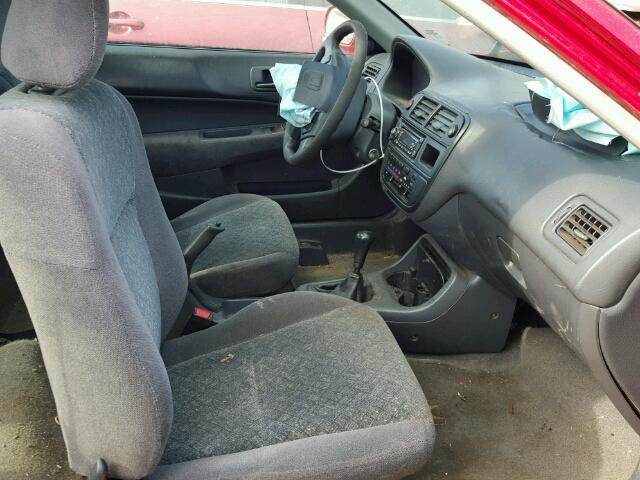 1HGEJ8140WL046116 - 1998 HONDA CIVIC EX RED photo 5