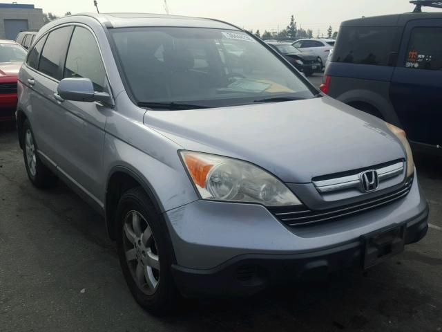 JHLRE387X7C005133 - 2007 HONDA CR-V EXL SILVER photo 1