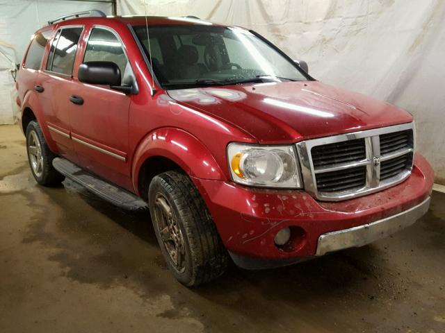 1D8HB582X7F580852 - 2007 DODGE DURANGO LI RED photo 1