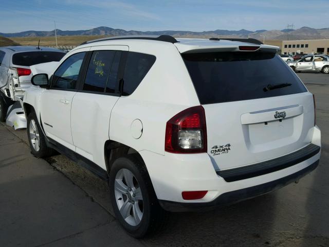 1C4NJDBB2GD780224 - 2016 JEEP COMPASS SP WHITE photo 3