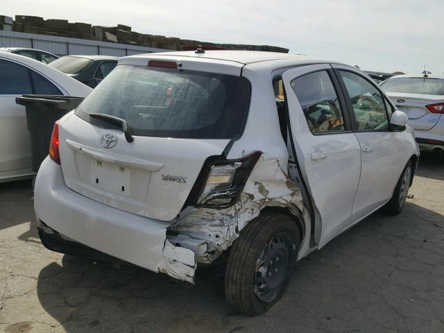 VNKKTUD36HA076931 - 2017 TOYOTA YARIS L WHITE photo 3