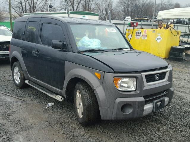 5J6YH28564L030013 - 2004 HONDA ELEMENT EX BLACK photo 1