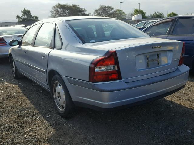 YV1TS94D5Y1118246 - 2000 VOLVO S80 BLUE photo 3