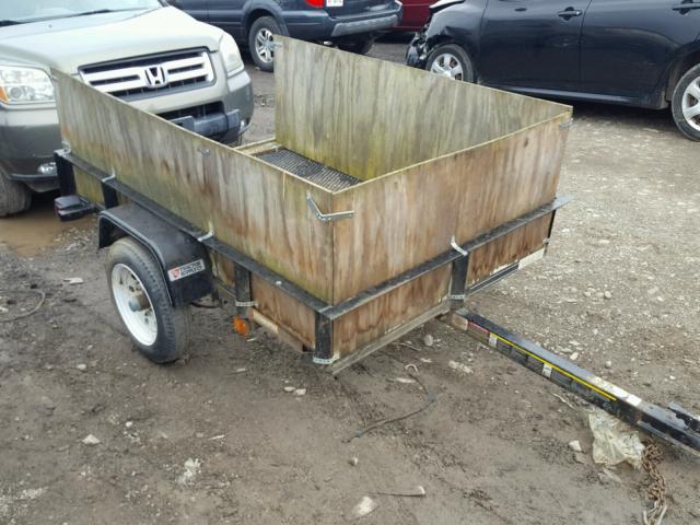 4YMUL06137V122998 - 1980 UTILITY TRAILER Սև լուսանկար 1