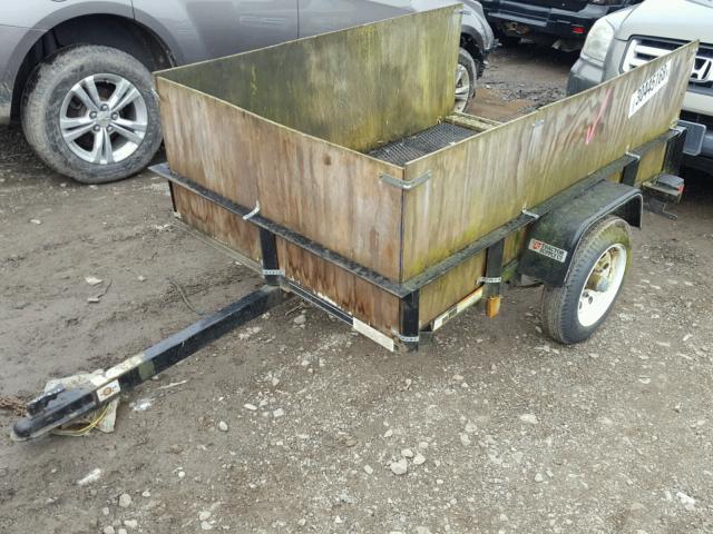 4YMUL06137V122998 - 1980 UTILITY TRAILER Սև լուսանկար 2