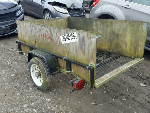 4YMUL06137V122998 - 1980 UTILITY TRAILER Սև լուսանկար 3