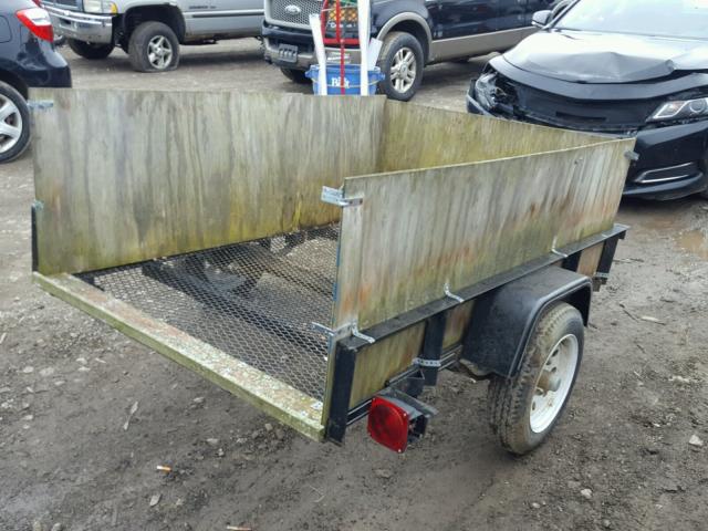 4YMUL06137V122998 - 1980 UTILITY TRAILER Սև լուսանկար 4