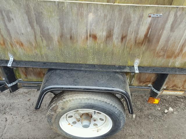4YMUL06137V122998 - 1980 UTILITY TRAILER Սև լուսանկար 5