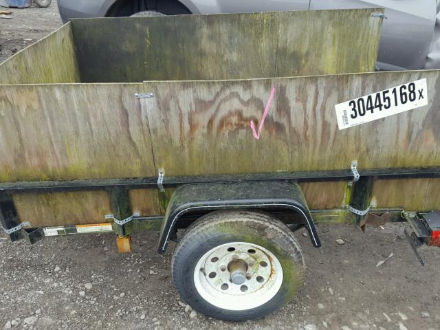 4YMUL06137V122998 - 1980 UTILITY TRAILER Սև լուսանկար 6
