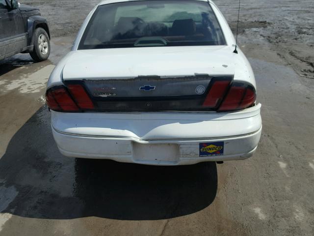 2G1WL52M3X9154421 - 1999 CHEVROLET LUMINA BAS WHITE photo 9