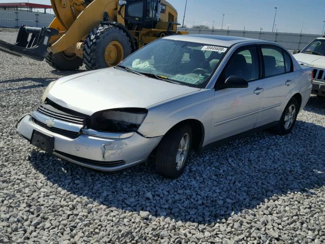 1G1ZT54884F101715 - 2004 CHEVROLET MALIBU LS 银色 照片 2