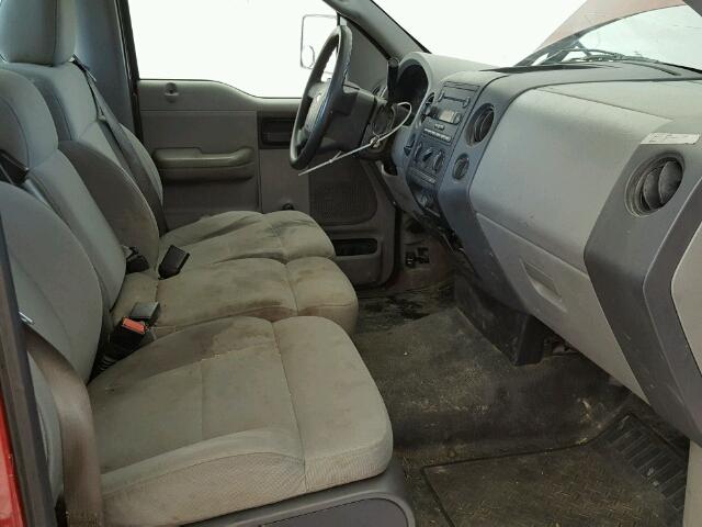 1FTRF12237KD12399 - 2007 FORD F150 Rouge photo 5