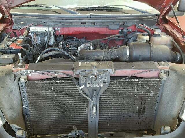 1FTRF12237KD12399 - 2007 FORD F150 Rouge photo 7