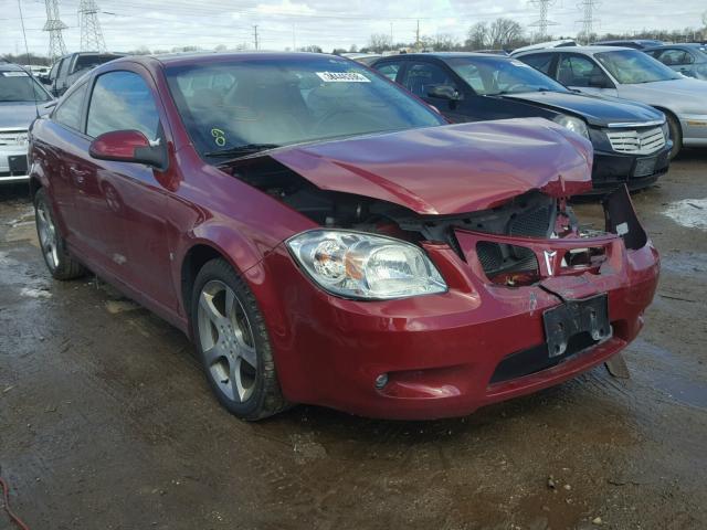 1G2AN15B577198439 - 2007 PONTIAC G5 GT BURGUNDY photo 1