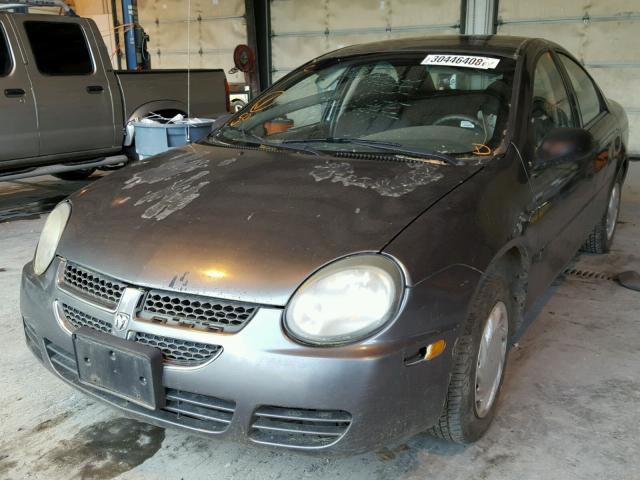 1B3ES26C83D202922 - 2003 DODGE NEON SE GRAY photo 2