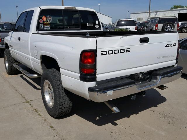 3B7HF13Y3XG208291 - 1999 DODGE RAM 1500 WHITE photo 3