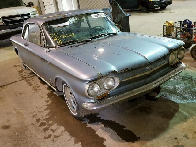 30927W134242 - 1963 CHEVROLET CORVAIR BLUE photo 1