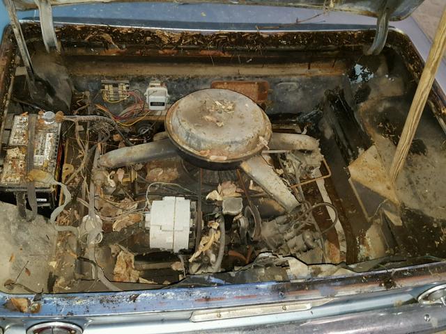 30927W134242 - 1963 CHEVROLET CORVAIR BLUE photo 7