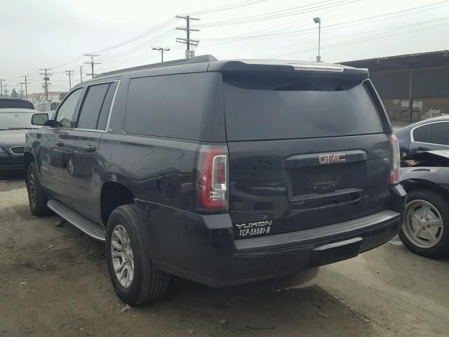 1GKS2HKC4FR250004 - 2015 GMC YUKON XL K BLACK photo 3